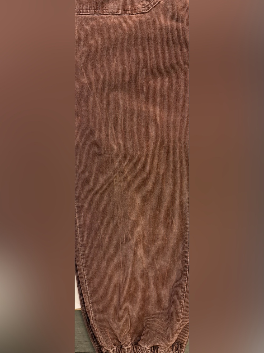 WE THE FREE Women's Size Medium Iris Cord Overalls -Brown Boho Fall Vibes - Picture 15 of 16